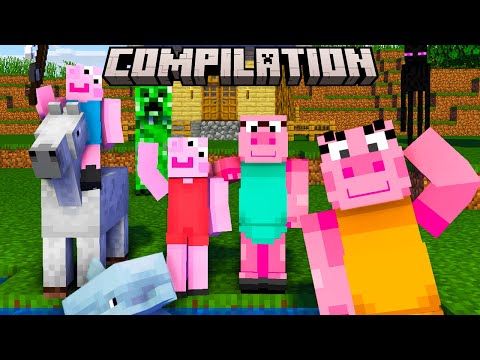 Peppa Pig's CRAZY Adventures in Minecraft!