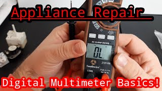 Appliance Repair Training: Multimeter Basics 101