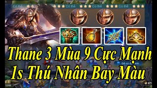 Đội Hình Mạnh Nhất Cờ Liên Quân Mùa 9 Kết Hợp Với Thane 3 Bổ Nát Mọi Đối Thủ