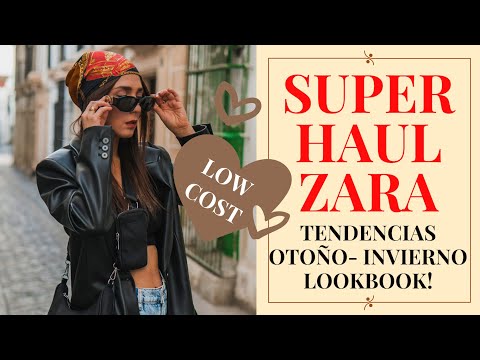 MODA : TRY ON HAUL ZARA – COMPRAS DE NUEVA TEMPORADA CON LOOKS DE OTOÑO