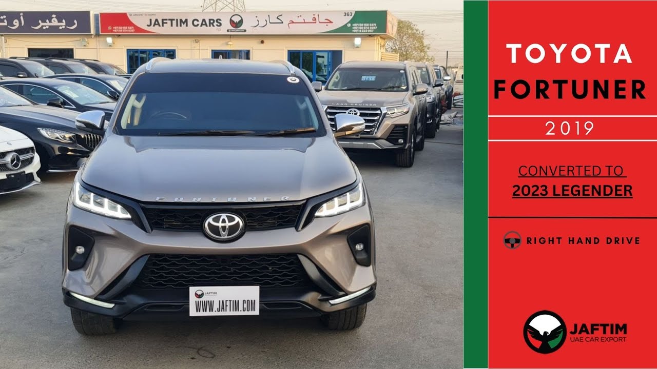 Toyota Fortuner 2023 LEGENDER KIT IN 2019 MODEL |DIESEL 2.8L AT| FULLY TINTED WITH LEATHER INTERIOR PREMIUM CONDITIO video