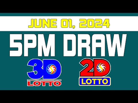 5PM Lotto Draw Result Today June 01, 2024 [Swertres Ez2]