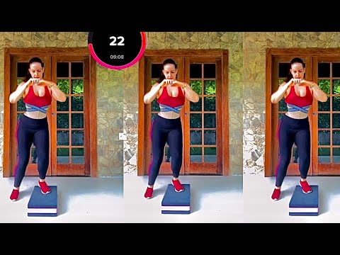 10 MIN DE TREINO COM STEP 🔥 DERRETEDOR DE GORDURA