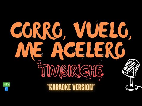 Corro Vuelo Me Acelero - Pistas De Timbiriche