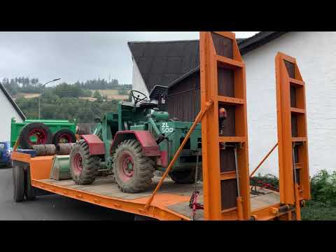 Oldtimer Transport Magirus-Deutz und Zettelmeyer Radlader