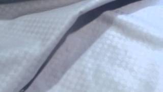 White Checkered sheets