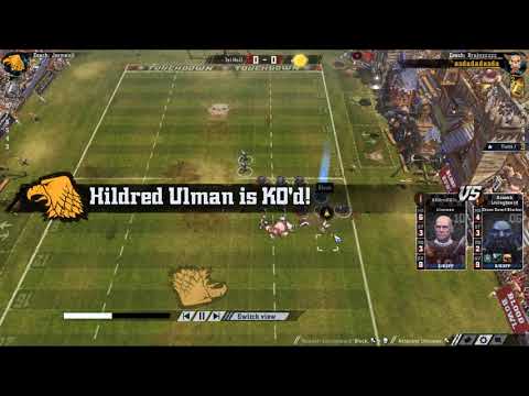 Blood Bowl Game Analysis Humans vs Chaos Dwarfs