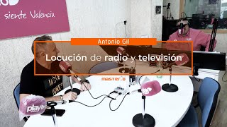 Antonio estudia Locución de radio y televisión en MasterD Valencia Antonio estudia Locución de radio y televisión en MasterD Valencia