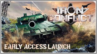 Iron Conflict Early Access Gameplay! Launch Day Stream! Real-Time Strategy Game