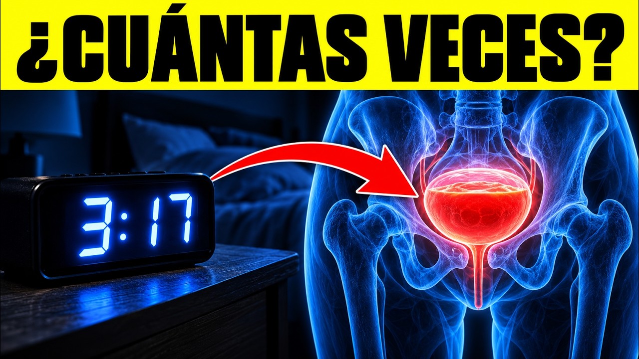 ¿Te levantas a ORINAR de noche? Esto podría revelar de tu SALUD