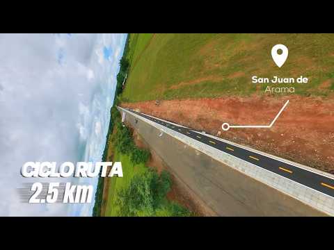 Con 2.5 km de ciclo ruta, fomentamos el deporte de niños y niñas, así como el desarrollo del turismo