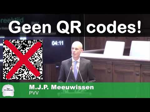Geen QR codes handhaven! (Maurice Meeuwissen PVV Rotterdam 23 sept 2021)
