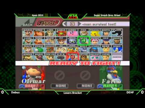 Apex 2013 - DEHF vs Dabuz - SSBB