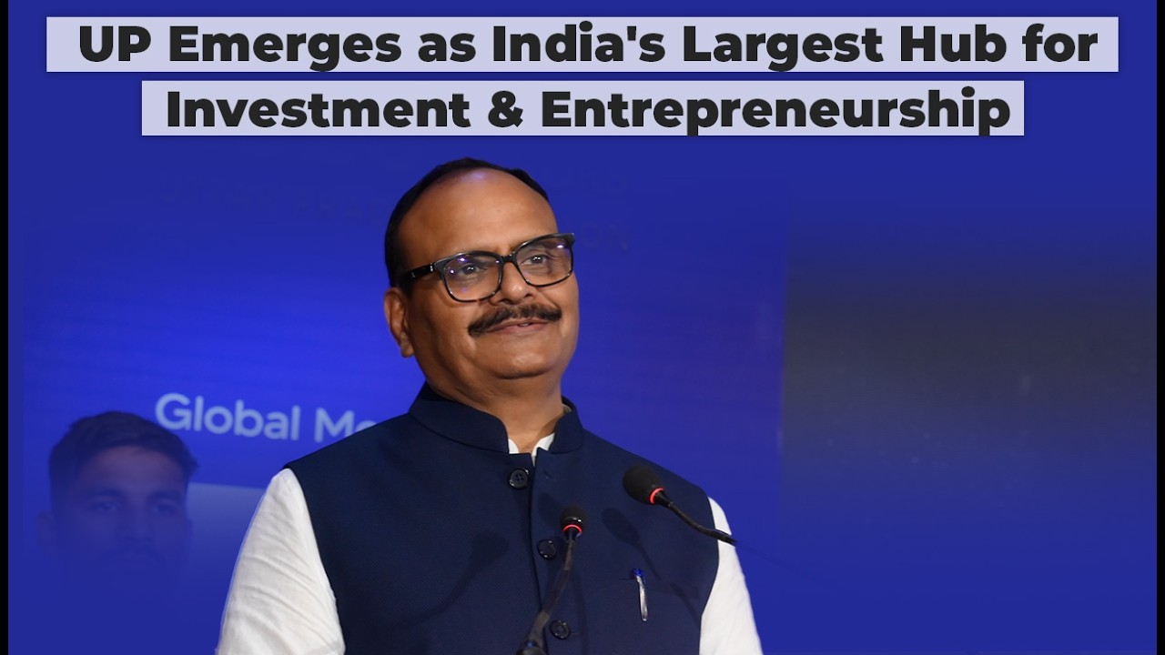 Mission Trillion Dollar UP: Investment, Innovation & Entrepreneurship in UP | Shri Brajesh Pathak