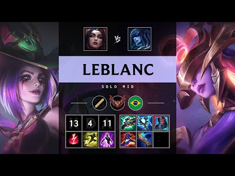 LeBlanc Mid vs Lissandra - BR Grandmaster Patch 25.15