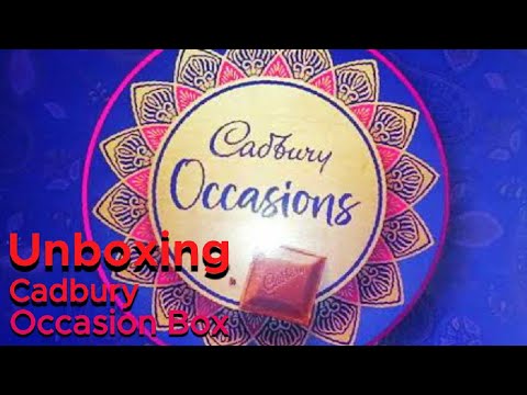 Unboxing Cadbury Occasion Box | Chocolate Gift Box | Part 1