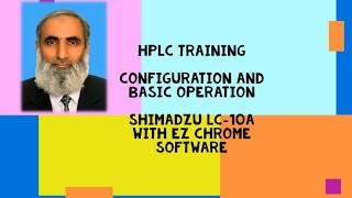 HPLC Training on basic operation Shimadzu LC-10A with EZChrome Software