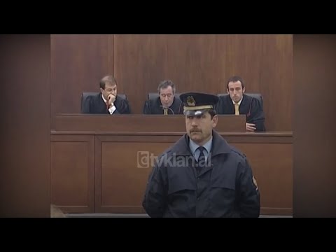 Gjyqtari Martin Deda jep dorëheqjen nga shqyrtimi i dosjes “Kokaina” (21 Janar 2003)