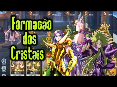 Formação dos Cristais - Saint Seiya Awakening