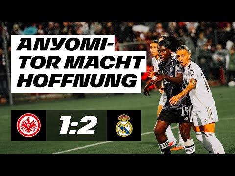 Eintracht macht das Spiel - Real die Tore I Highlights: Eintracht - Real Madrid I UWCL-Playoffs