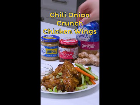 The Best Game Day Chili Onion Crunch Chicken Wing Recipe