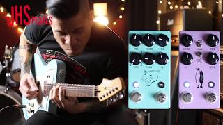 Video thumbnail for JHS Pedals - Emperor v2 + Panther Cub v2 - Chorus/Vibrato and Analog Delay pedal demo by R.J. Ronquillo