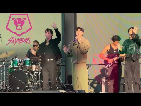 Kevin Woo (Mystery Saja fr Saja Boys/KPOP Demon Hunters) Soda Pop JINGLEBALL Preshow LA 12-05-25