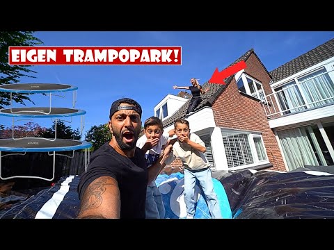 CONVERT YOUR ENTIRE HOUSE INTO A TRAMPOLINE PARK & JUMP OFF THE ROOF! | #791