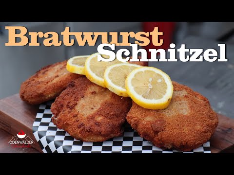 Übertrieben gut - Bratwurst Schnitzel