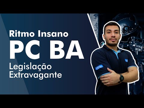 Legislação Extravagante - CONCURSO PC BA 2022 - AlfaCon