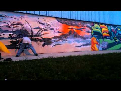 Meeting of styles. 36th n Albany. Gape. Gnee