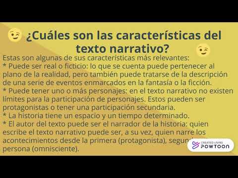 TEXTO NARRATIVO