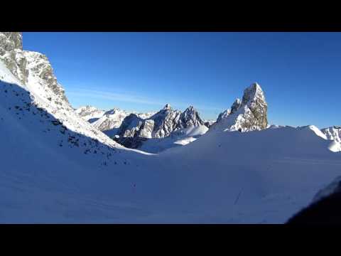 Vallugagrad 92 No 1 Arlberg Sony HDR-AS200 steadyshot test