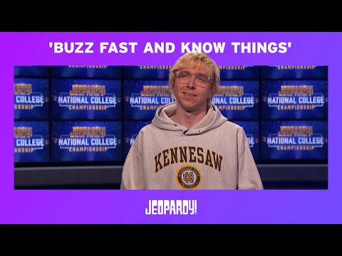 'Buzz Fast and Know Things': The National College Championship Finalists Are Ready | JEOPARDY!