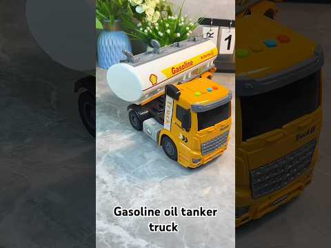 oil tanker truck Auto model transport tractor trailer #truck #diecast #shorts