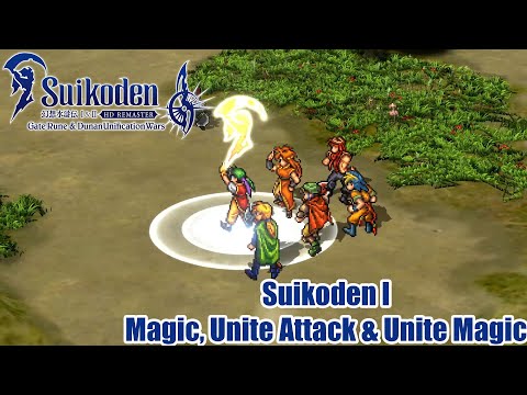 Suikoden I HD - Magic, Unite Attack & Unite Magic