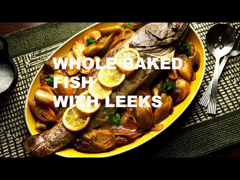 How to Make Whole Grouper with Leeks