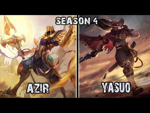 Azir vs Yasuo MID Ranked Challenger Korea