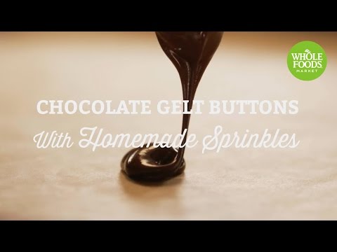 Chocolate Gelt Buttons with Sprinkles | Freshly Made | Whole Foods Market