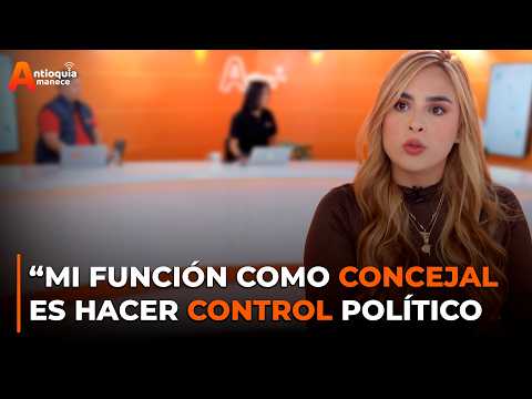 “Mi función como concejal es hacer control político”: María Valeria Osorio