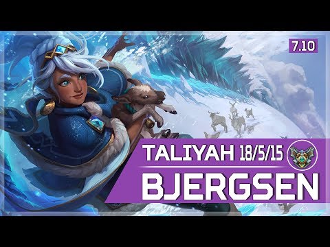 482. Bjergsen - Taliyah vs Cassiopeia - Mid - May 30th, 2017 - Patch 7.10 Season 7