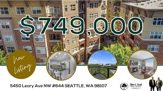 5450 Leary Ave NW 644 Seattle, WA 98107 Ballard Condo For Sale