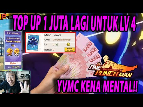 🔥🔥1 JUTA LAGI UNTUK GAHC CORE GERYUGANSHOOP LEVEL4 [SI GHOSTING] - ONE PUNCH MAN:The Strongest