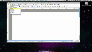 Free Mac Word Processor - OpenOffice