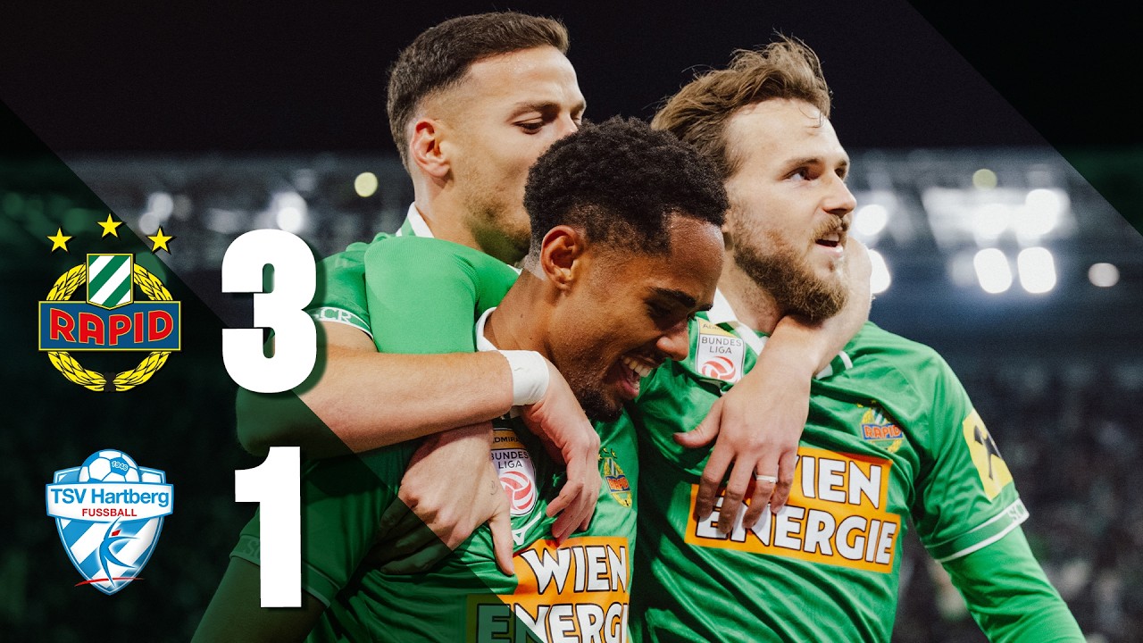 Highlights: SK Rapid – TSV Hartberg | 9. Runde | 16.10.2026