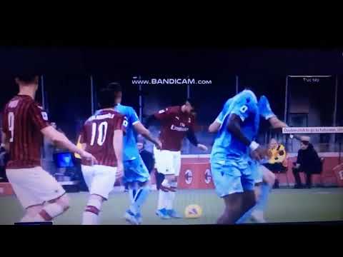 BASTOS OWN GOAL - AC Milan VS Lazio 4/11/2019