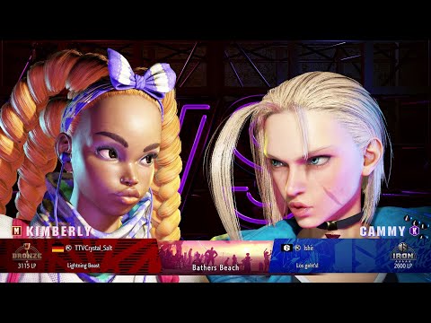 #07 Kimberly vs Cammy | Street Fighter 6 | Beginner Gameplay | Ranked