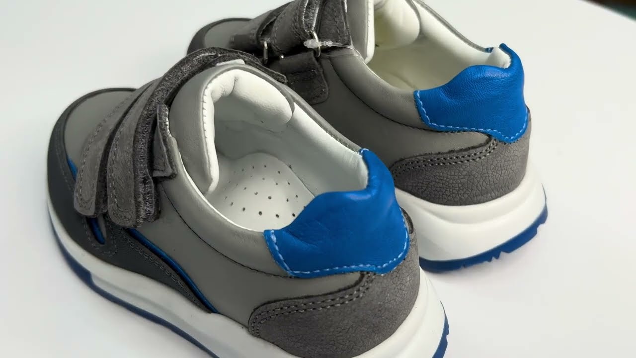 Дитячі ортопедичні кросівки Ortomedica 24Y20-03 сіро-блакитні