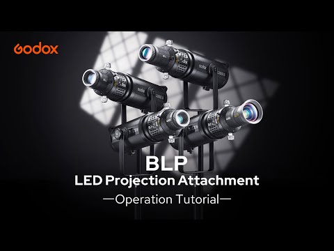 Godox BLP LED Projection Attachment - Operation Tutorial