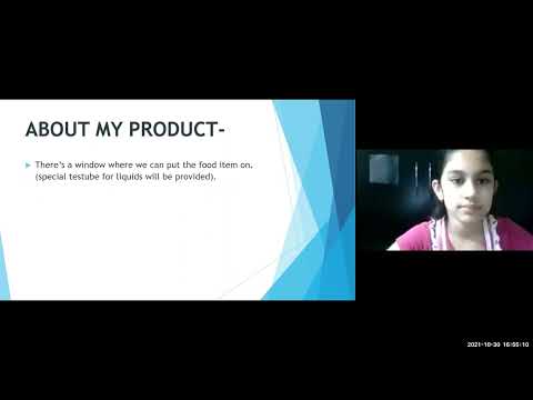 Tvarita Girme's project: A Device to detect food adulteration